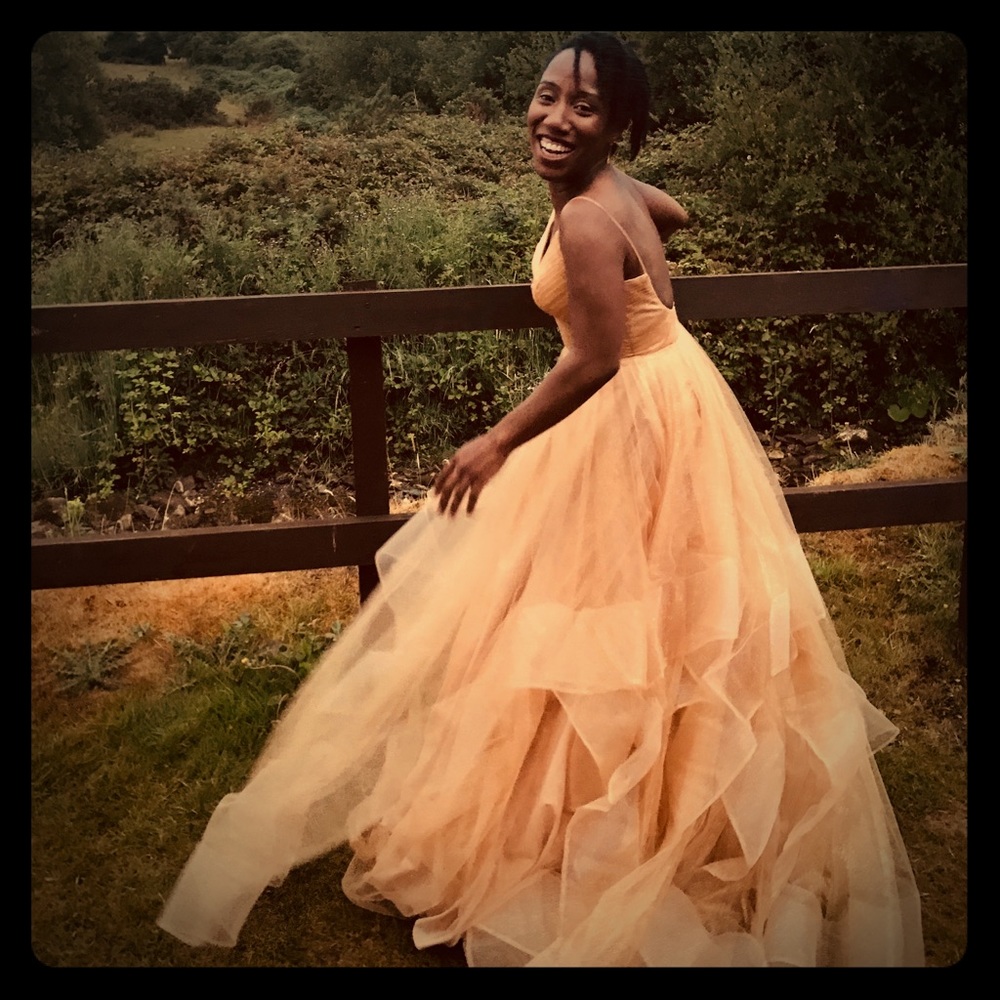 Terani Gold Dress.